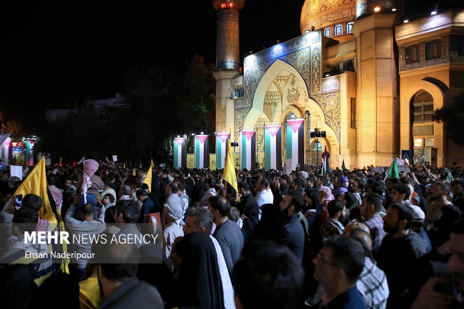 اجتماع عاشقان مبارزه با اسرائیل