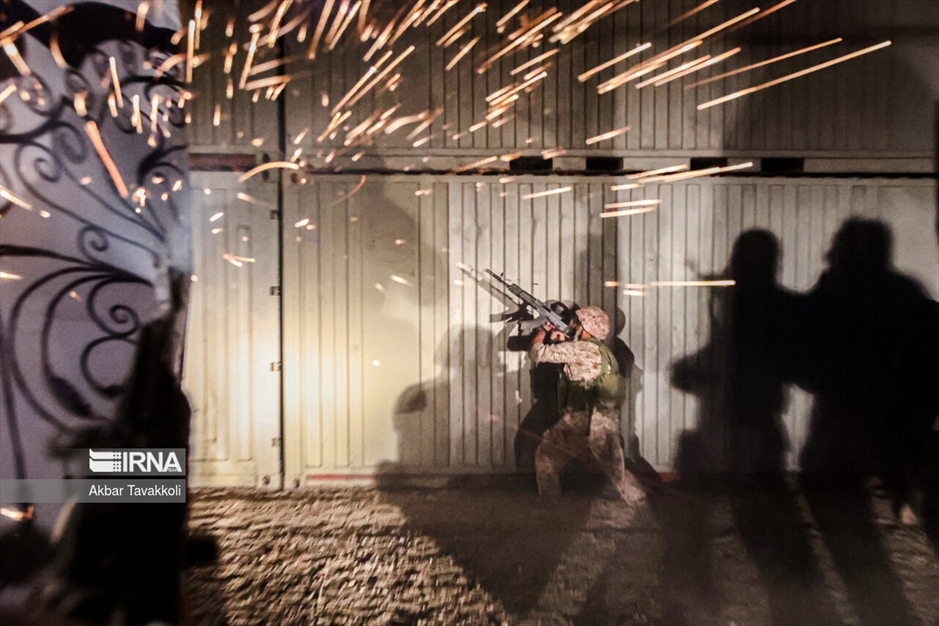 رزمایش یگان ویژه فاتحین