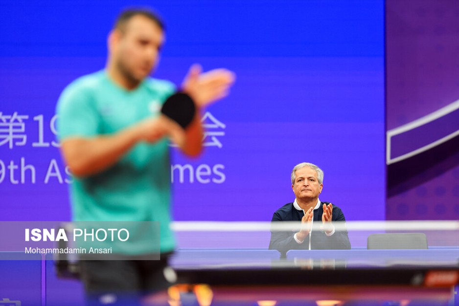 بازی‌های آسیایی هانگژو - تنیس روی میز ایران و تاجیکستان