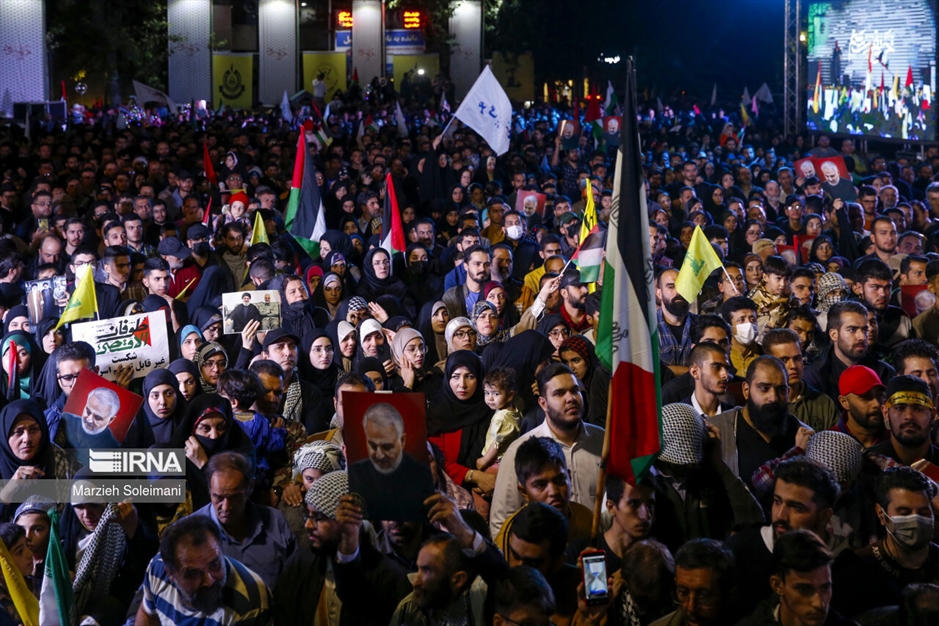 اجتماع عاشقان مبارزه با اسرائیل