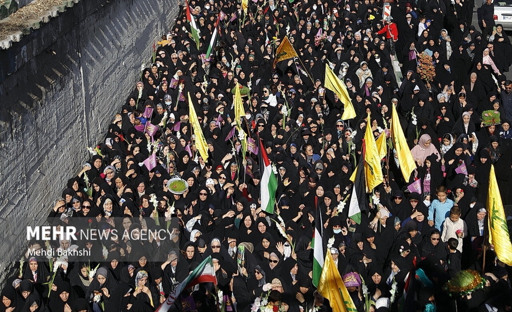 کاروان استقبال نمادین ورود حضرت معصومه سلام‌الله‌علیها به قم