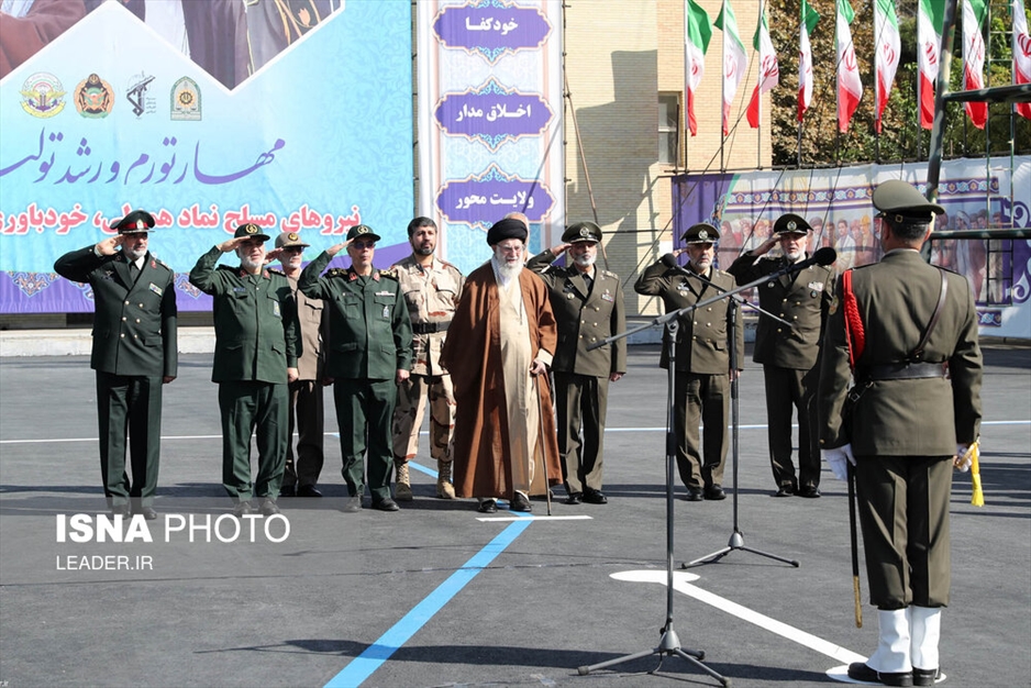 مراسم مشترک دانش‌آموختگی دانشجویان دانشگاه‌های نیروهای مسلح در دانشگاه امام علی‌ علیه‌السلام