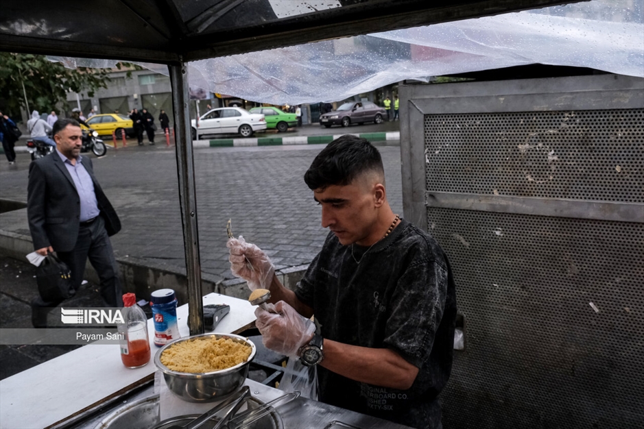 عصر بارانی تهران