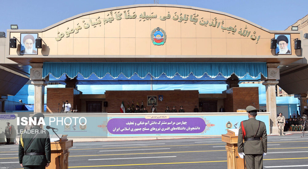 مراسم مشترک دانش‌آموختگی دانشجویان دانشگاه‌های نیروهای مسلح در دانشگاه امام علی‌ علیه‌السلام