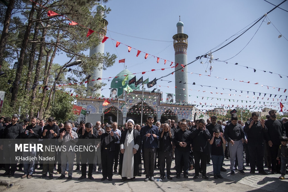 تشییع پیکر مطهر شهید گمنام در اصفهان