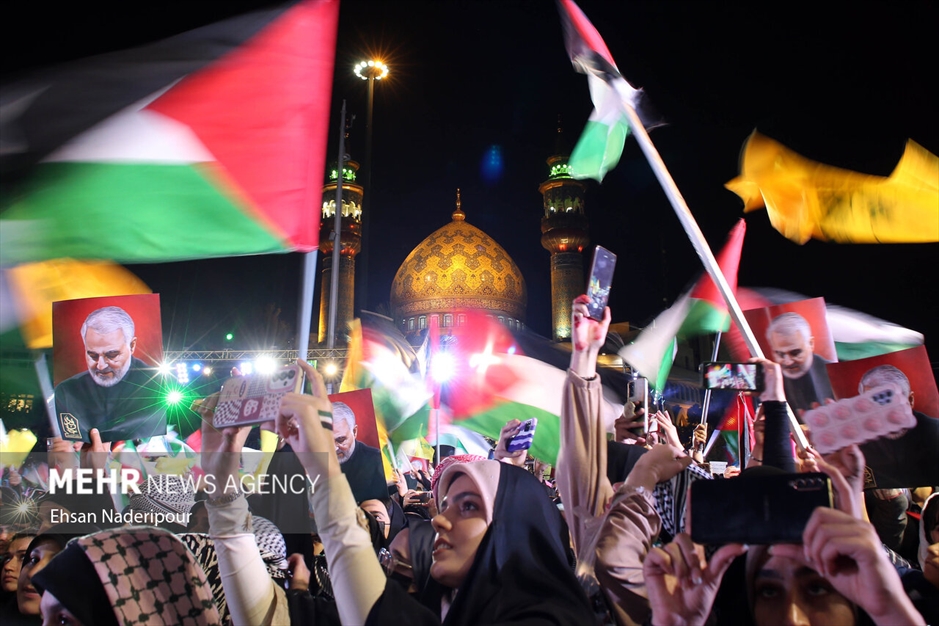 اجتماع عاشقان مبارزه با اسرائیل