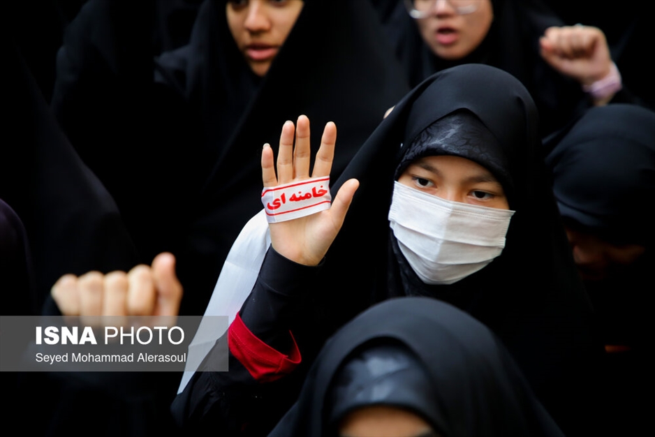 اجتماع بزرگ حوزویان خراسان در حمایت از جبهه مقاومت و فلسطین