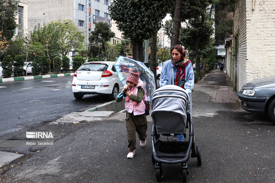 عصر بارانی تهران