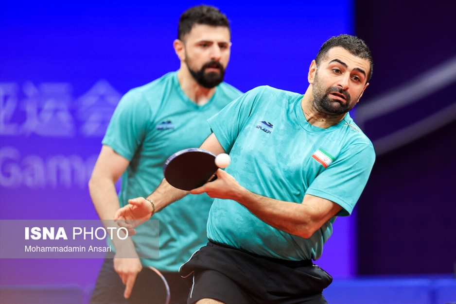 بازی‌های آسیایی هانگژو؛ تنیس روی میز ایران و چین