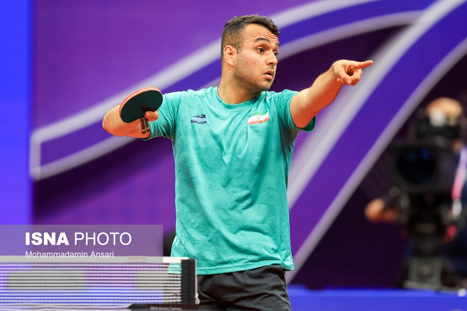 بازی‌های آسیایی هانگژو - تنیس روی میز ایران و تاجیکستان