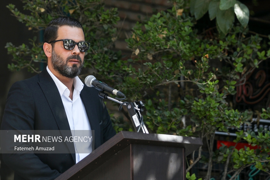 مراسم تشییع پیکر فردوس کاویانی