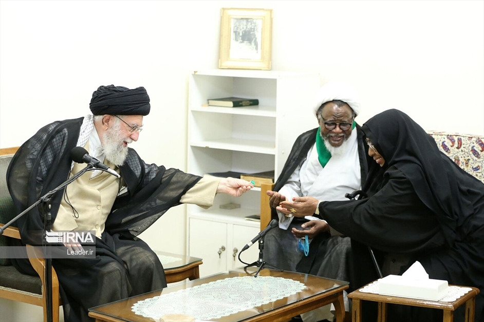 دیدار شیخ «ابراهیم زکزاکی» با رهبر انقلاب