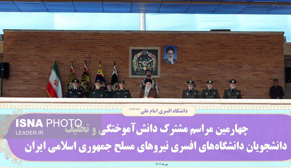 مراسم مشترک دانش‌آموختگی دانشجویان دانشگاه‌های نیروهای مسلح در دانشگاه امام علی‌ علیه‌السلام