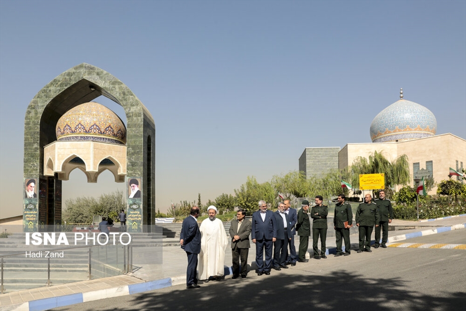 بازدید معاون اول رییس جمهور از پروژه‌های فناوری دانشگاه امام حسین علیه‌السلام