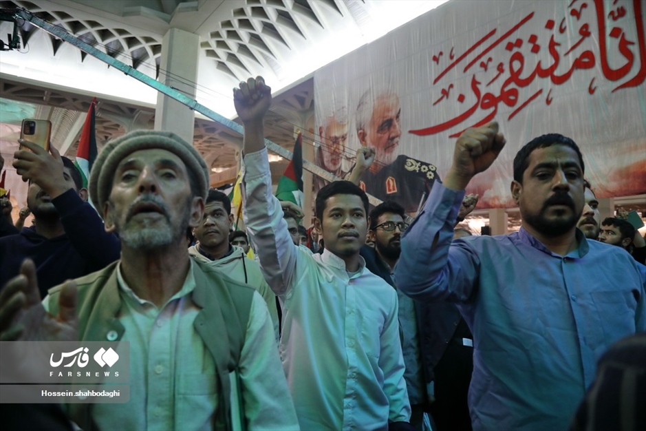 اجتماع عاشقان مبارزه با رژیم صهیونیستی