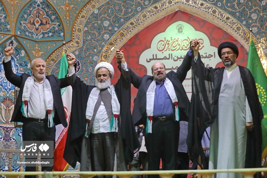 اجتماع عاشقان مبارزه با رژیم صهیونیستی