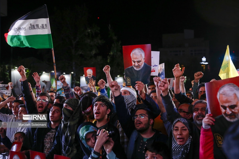 اجتماع عاشقان مبارزه با اسرائیل