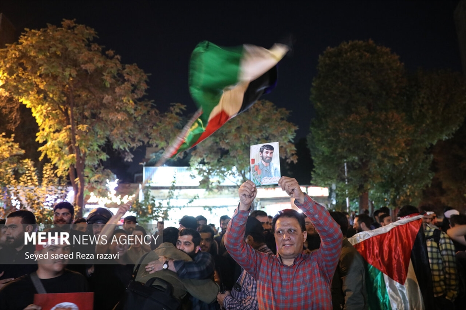 تجمع مردمی در حمایت از پیروزی مردم فلسطین