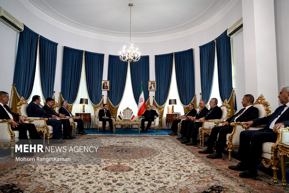 دیدار مشاور امنیت ملی عراق با دبیر شورای عالی امنیت ملی