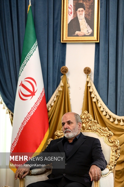 دیدار مشاور امنیت ملی عراق با دبیر شورای عالی امنیت ملی