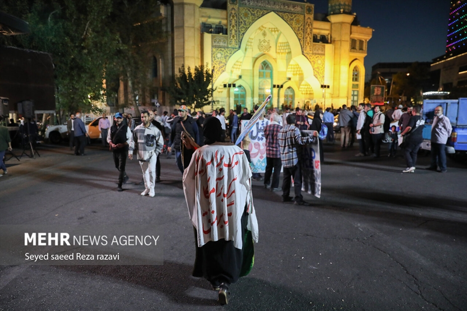 تجمع مردمی در حمایت از پیروزی مردم فلسطین
