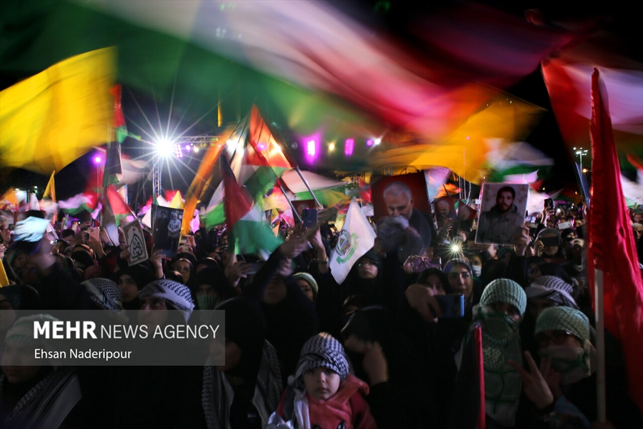 اجتماع عاشقان مبارزه با اسرائیل