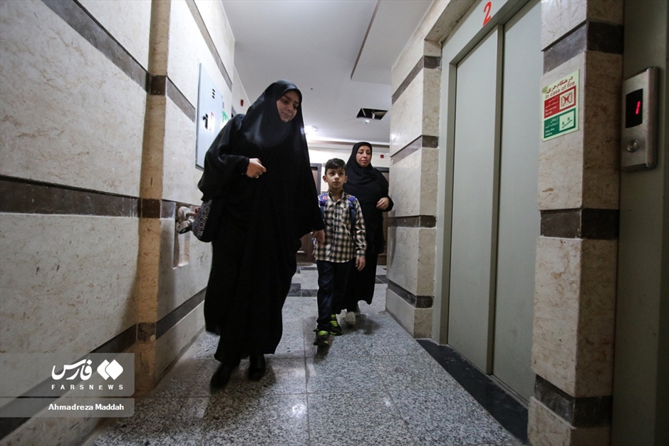 اولین روز مدرسه فرزند شهید مدافع حرم«داوود جعفری»