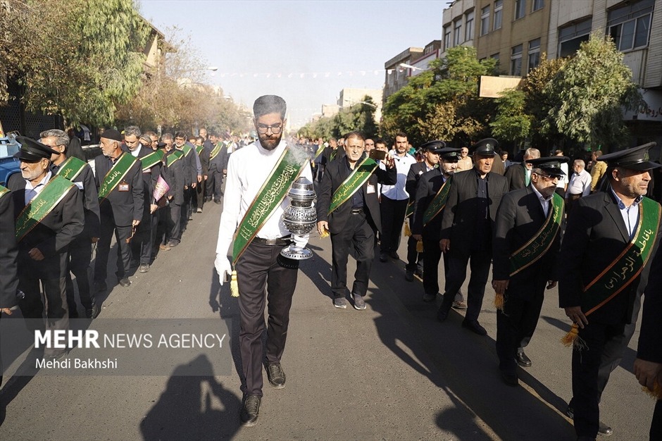 کاروان استقبال نمادین ورود حضرت معصومه سلام‌الله‌علیها به قم