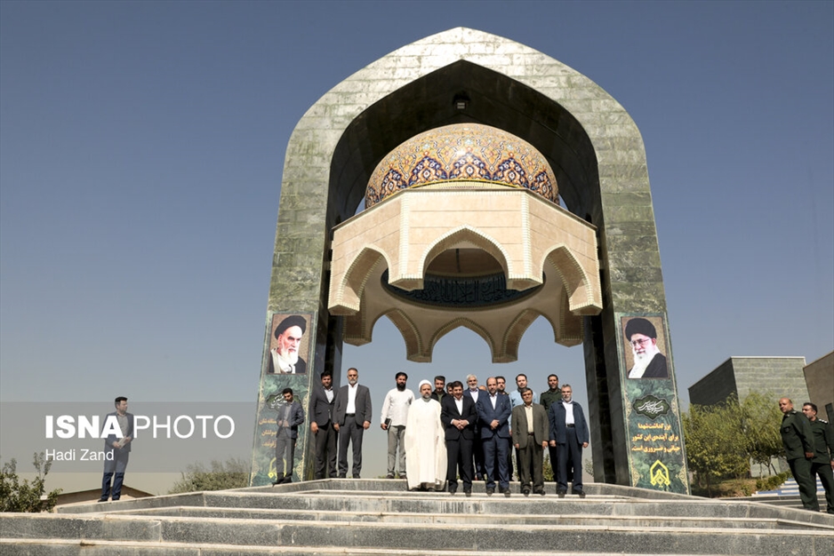 بازدید معاون اول رییس جمهور از پروژه‌های فناوری دانشگاه امام حسین علیه‌السلام