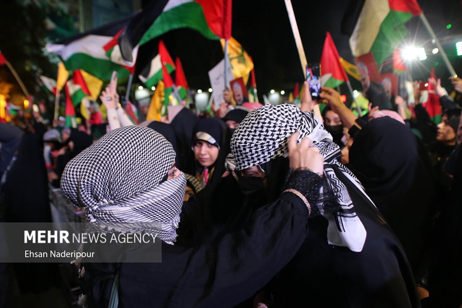 اجتماع عاشقان مبارزه با اسرائیل