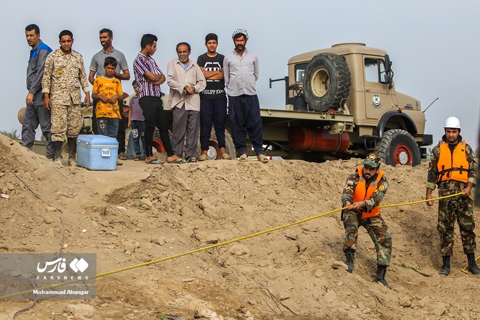 نصب پل شناور «عنافچه» توسط ارتش