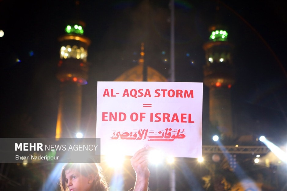 اجتماع عاشقان مبارزه با اسرائیل