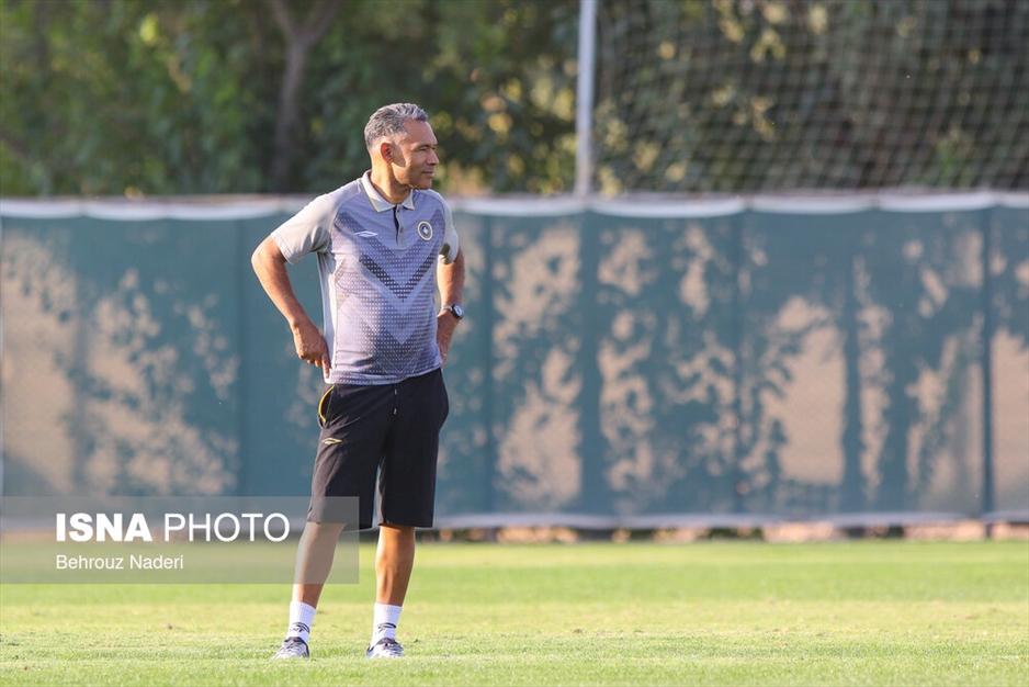 تمرین تیم سپاهان پیش از دیدار با الاتحاد عربستان