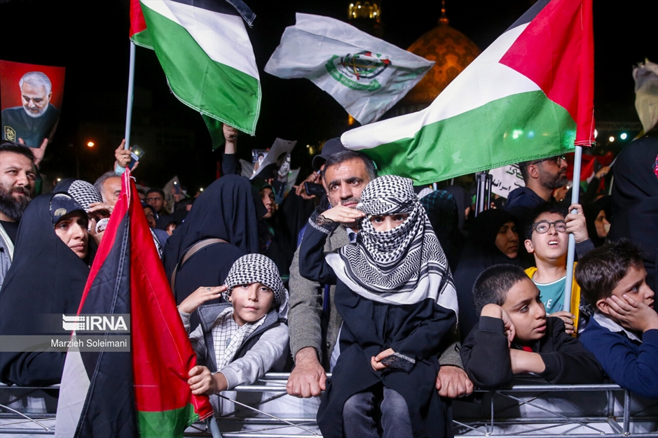 اجتماع عاشقان مبارزه با اسرائیل