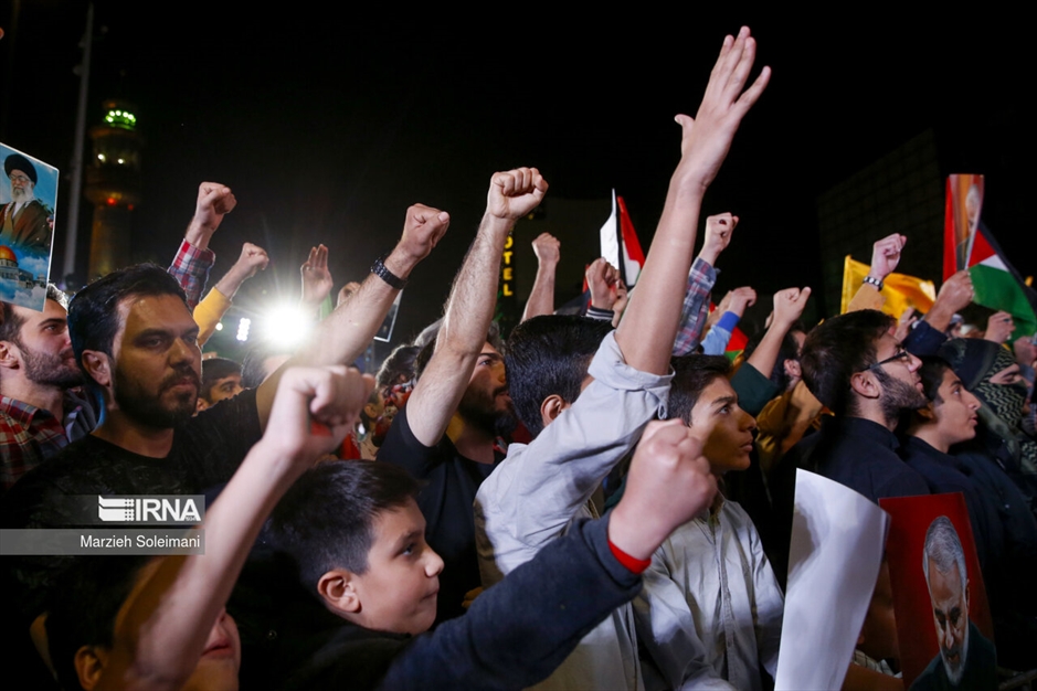 اجتماع عاشقان مبارزه با اسرائیل