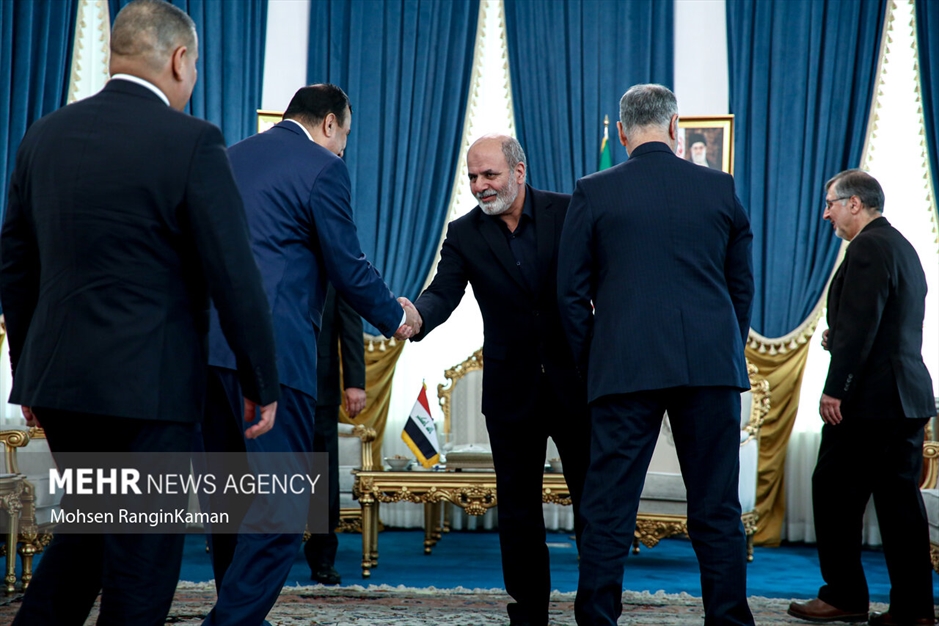 دیدار مشاور امنیت ملی عراق با دبیر شورای عالی امنیت ملی