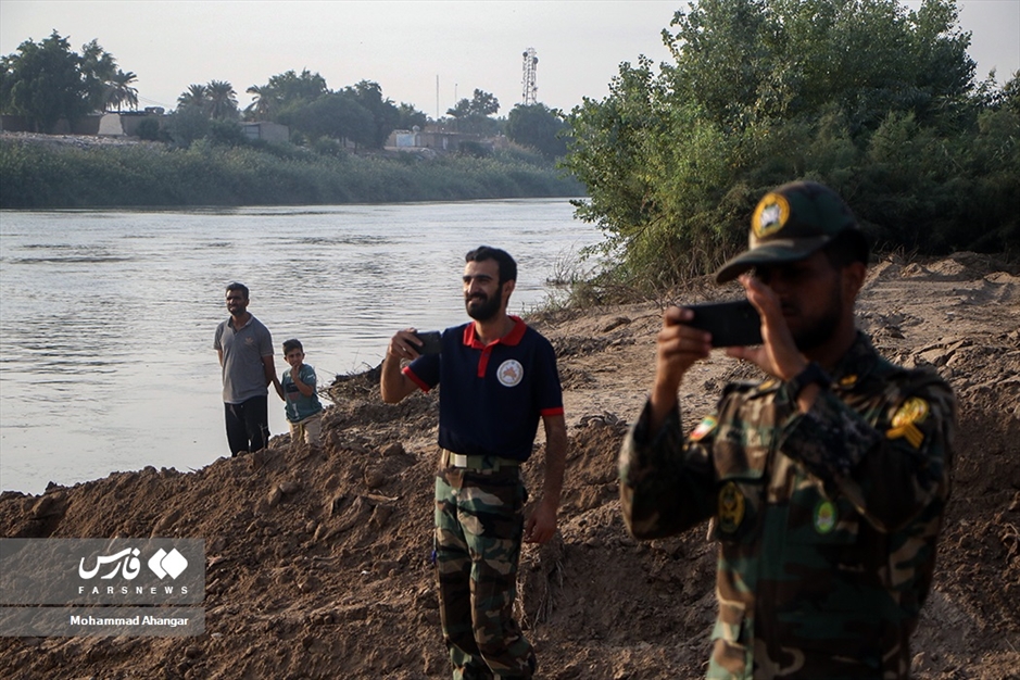 نصب پل شناور «عنافچه» توسط ارتش