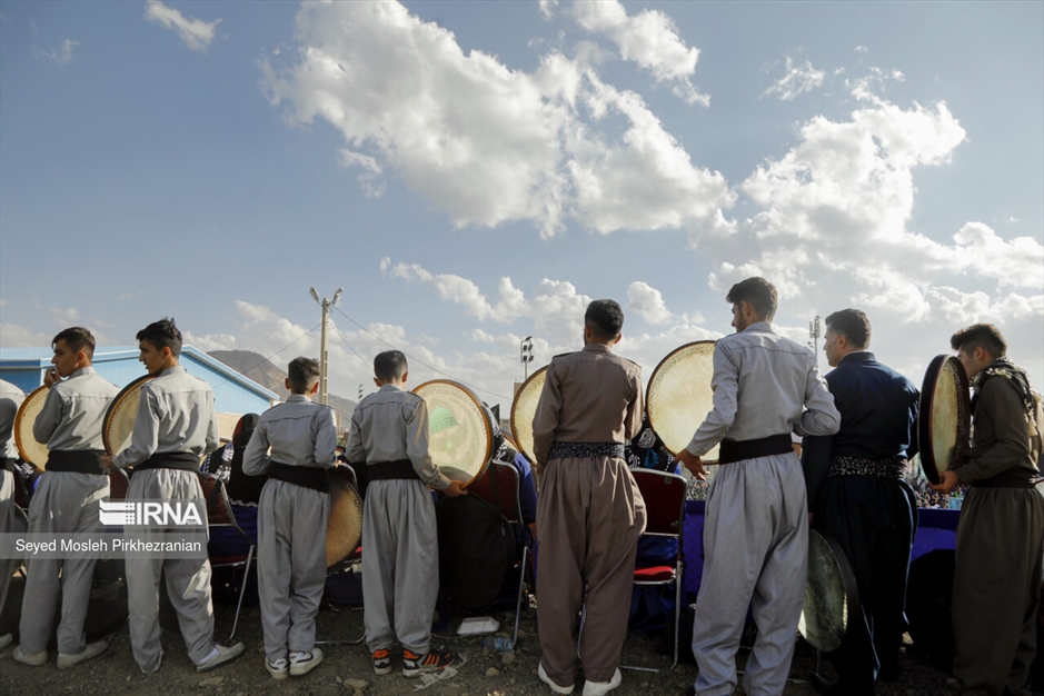 مولودی خوانی در مریوان