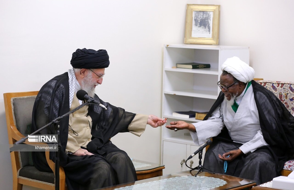 دیدار شیخ «ابراهیم زکزاکی» با رهبر انقلاب