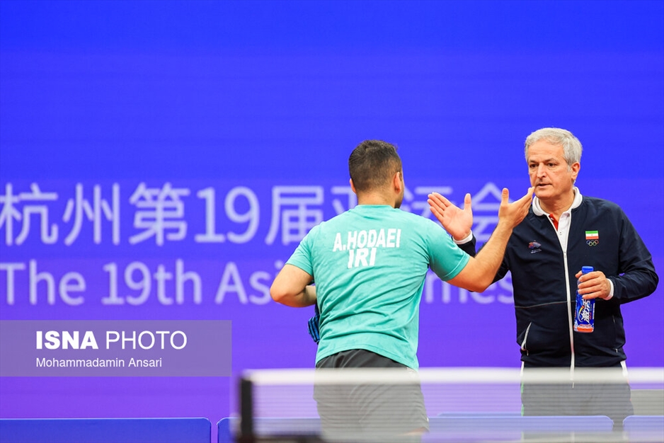 بازی‌های آسیایی هانگژو - تنیس روی میز ایران و تاجیکستان