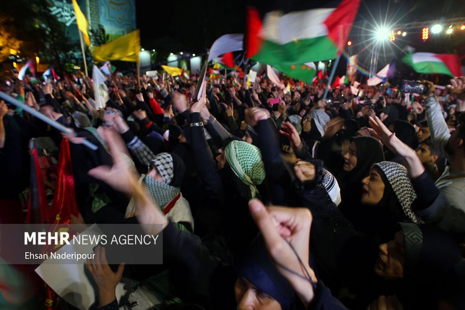 اجتماع عاشقان مبارزه با اسرائیل