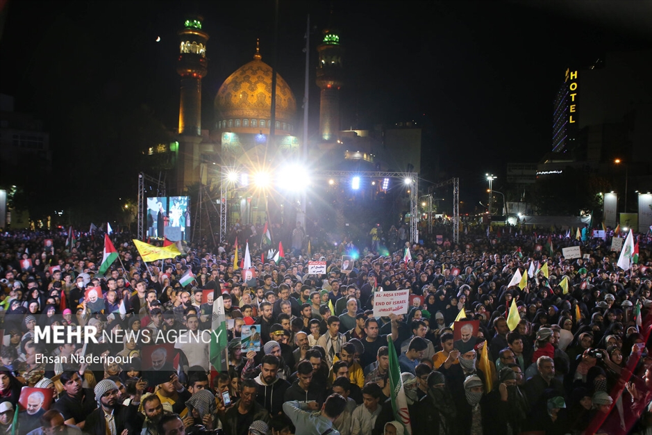 اجتماع عاشقان مبارزه با اسرائیل