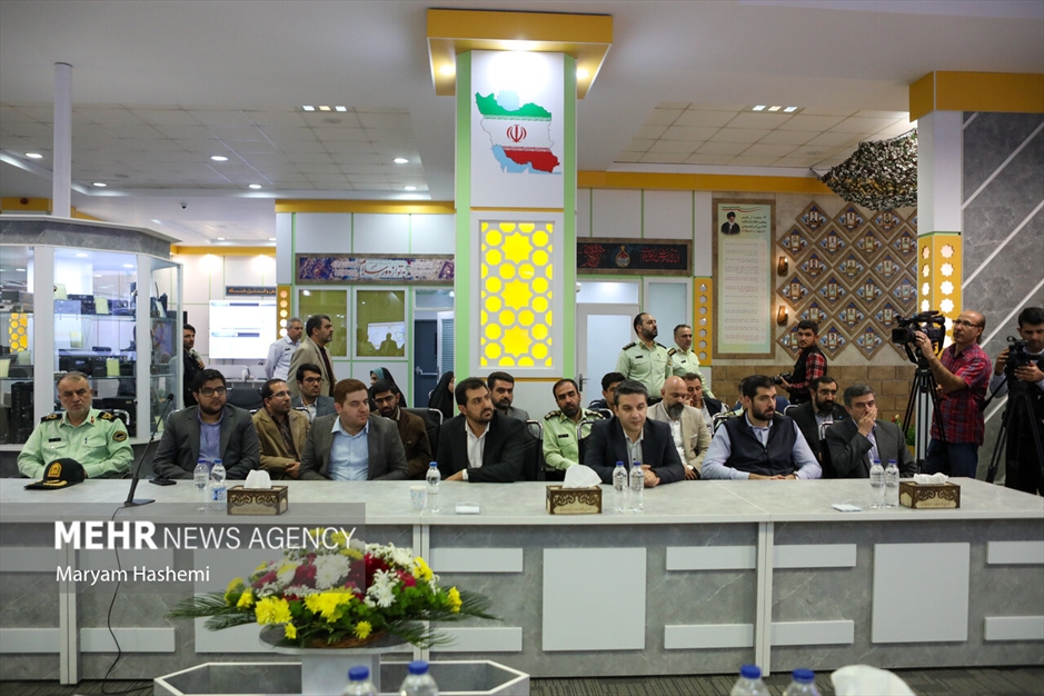 افتتاح طرح های فناورانه معاونت فناوری اطلاعات و ارتباطات فراجا