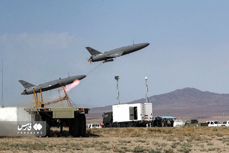 «رزمایش پهپادی» ارتش جمهوری اسلامی ایران