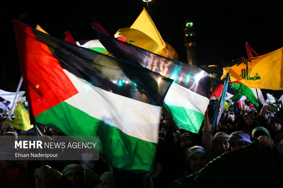 اجتماع عاشقان مبارزه با اسرائیل