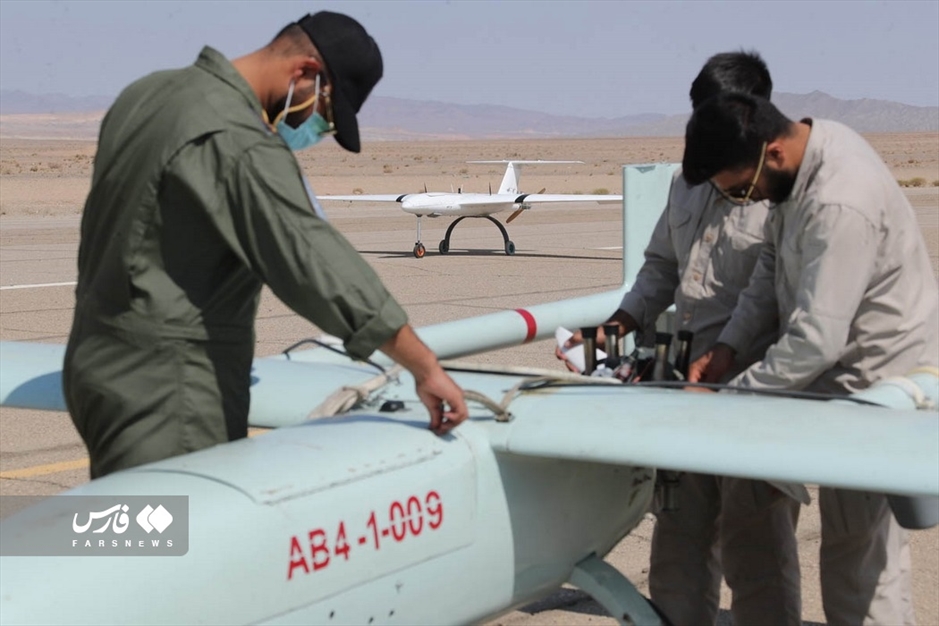 «رزمایش پهپادی» ارتش جمهوری اسلامی ایران