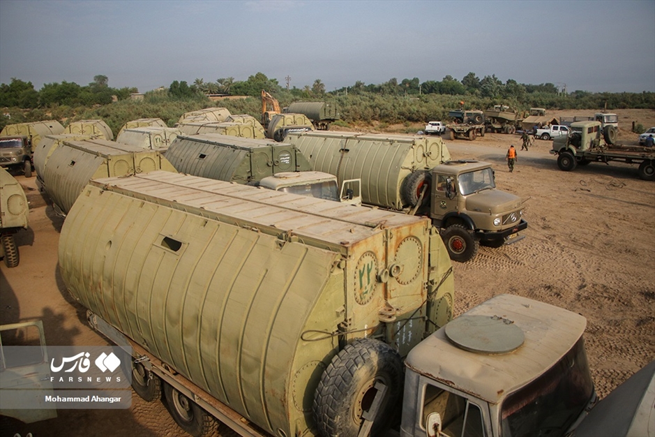 نصب پل شناور «عنافچه» توسط ارتش