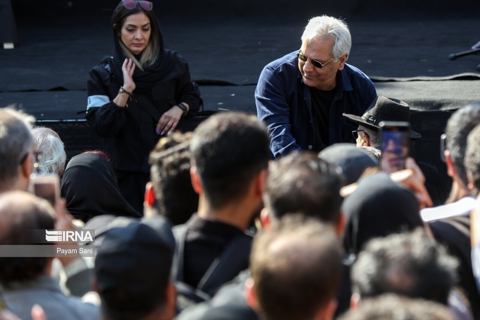 تشییع پیکر «داریوش مهرجویی» و «وحیده محمدی فر»