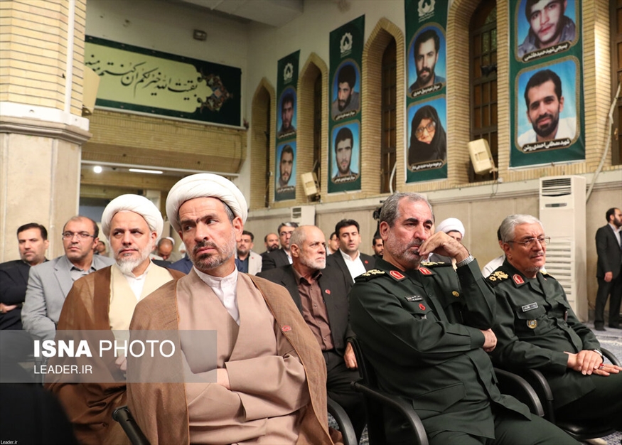 دیدار دست‌اندرکاران کنگره ملی شهدای همدان با مقام معظم رهبری