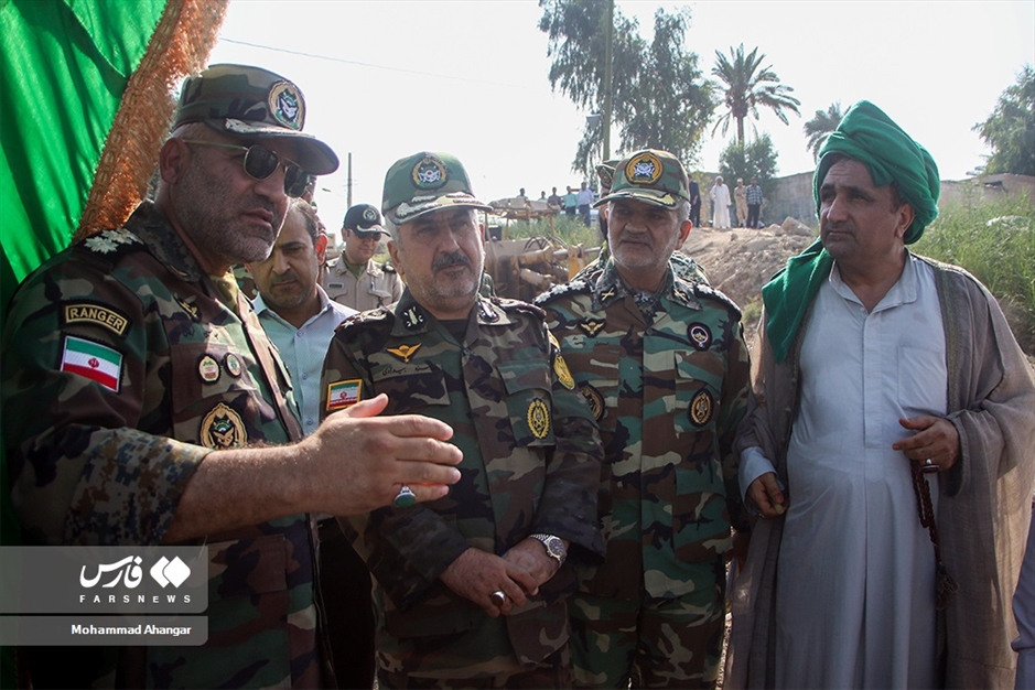 نصب پل شناور «عنافچه» توسط ارتش